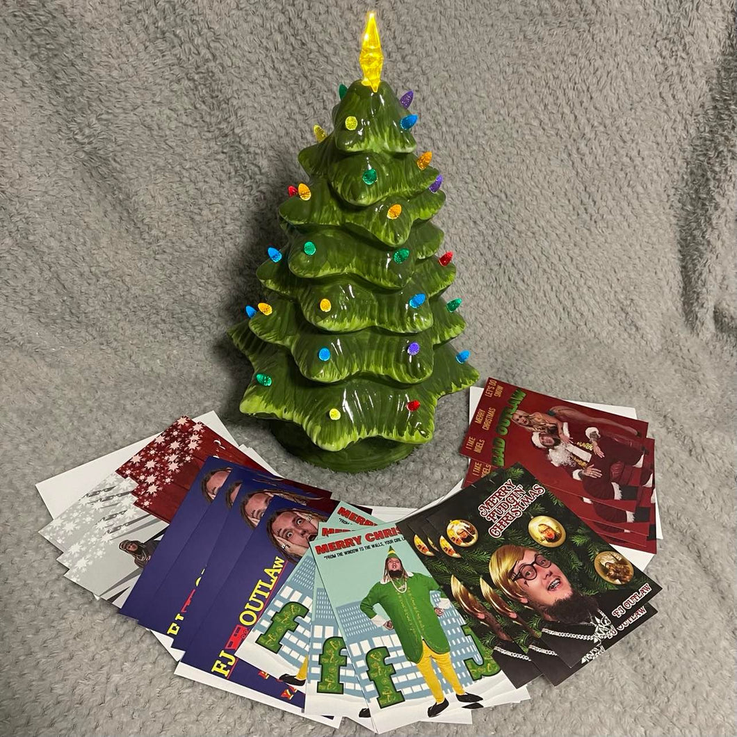 FJ's Christmas Card Bundle (20 Cards w/ envelopes)